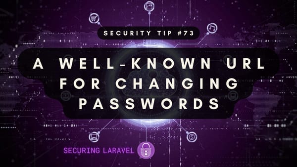 Security Tip: A Well-Known URL for Changing Passwords
