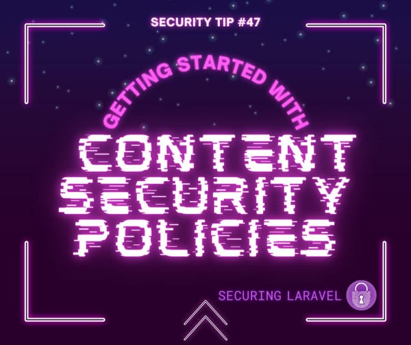 Security Tip: Getting Started with Content Security Policies